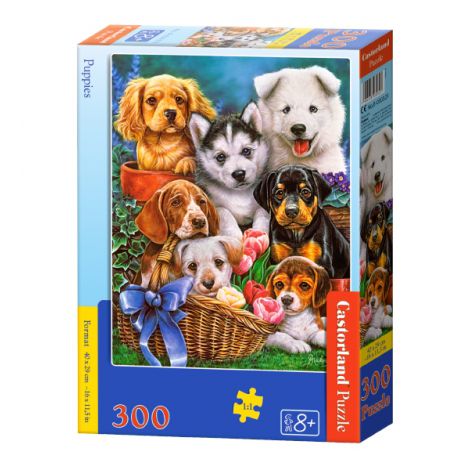 Puzzle Castorland 300el Pieski